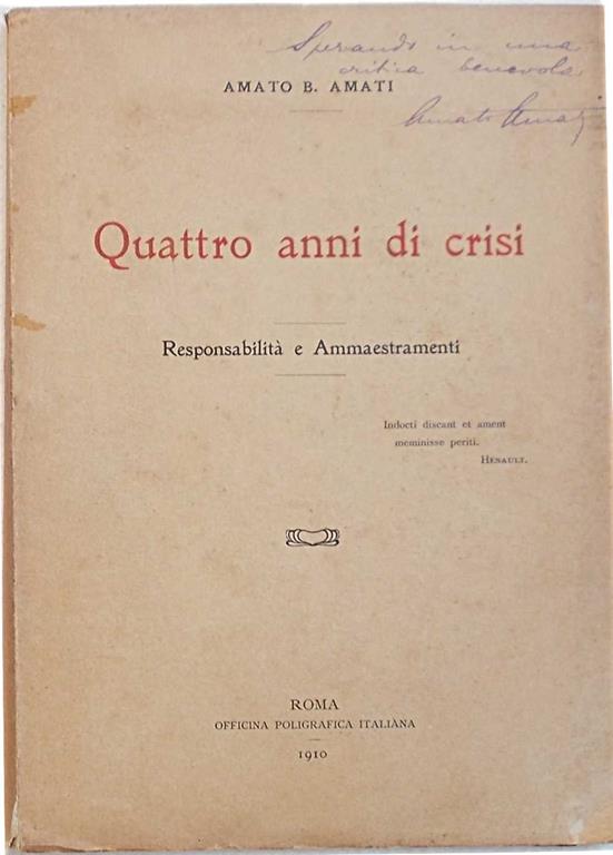 Studio bibliografico di Andrea Donati