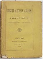 Principj di scienza bancaria