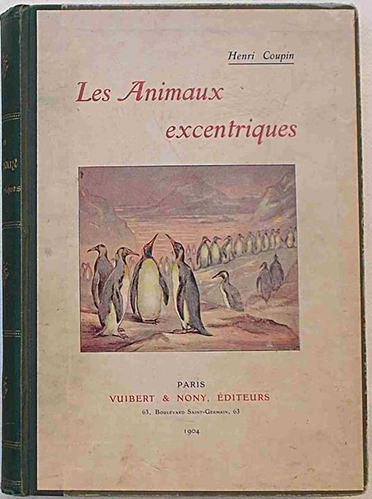 Les Animaux excentriques - Henri Coupin - copertina