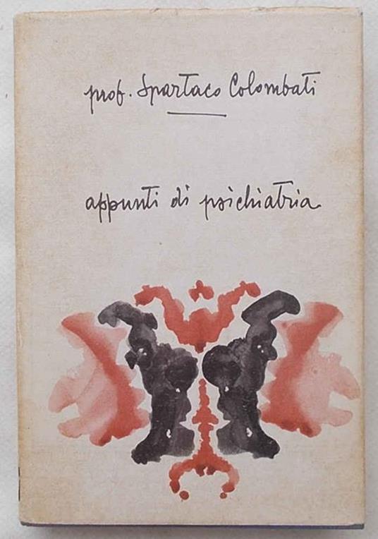 Appunti di psichiatria - Spartaco Colombati - copertina