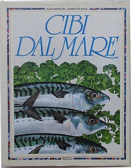 Cibi dal mare - A. Davidson - copertina
