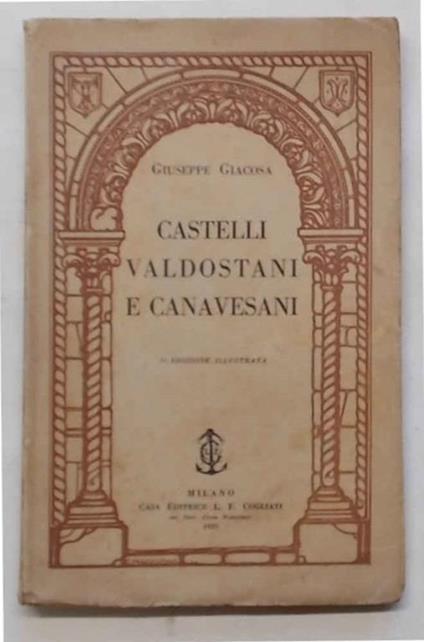 Castelli Valdostani e Canavesani - Giuseppe Giacosa - copertina