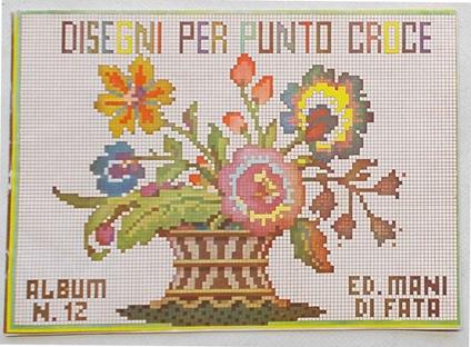 Disegni per Punto Croce. Album n. 12 - copertina