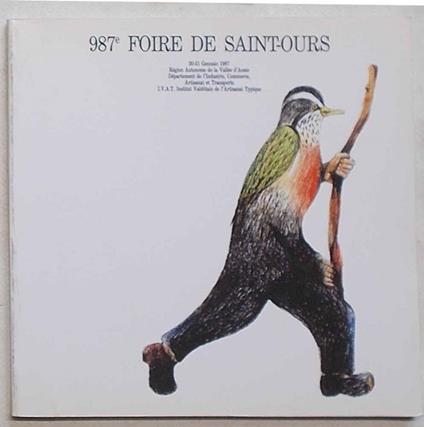 987e Foire de Saint-Ours. 30-31 gennaio 1987. Aosta - copertina