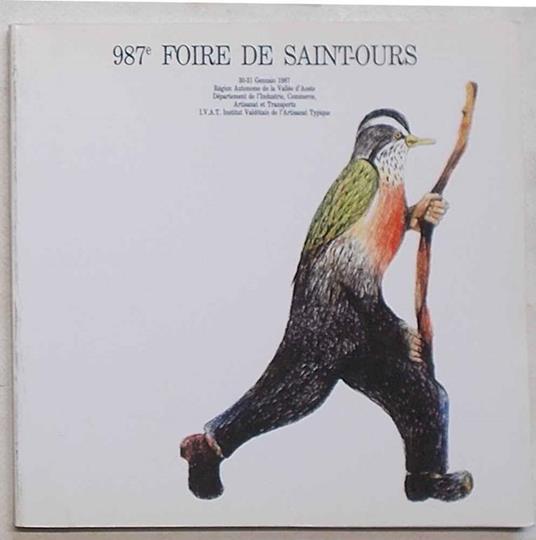 987e Foire de Saint-Ours. 30-31 gennaio 1987. Aosta - copertina