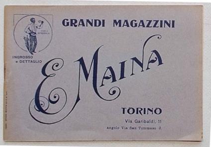 Grandi Magazzini E. Maina Torino via Garibaldi 11. Ingrosso dettaglio - copertina