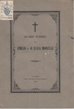 Ricordo funebre di emilio e di elisa morelli