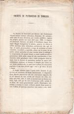 Società di patrocinio in toscana pei liberati dai penitenziari. estratto dal giornale la nazione anno iv n. 27 lunedì 27 gennaio 1862