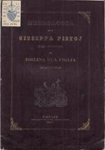 Necrologia di giuseppa pistoj nata castelli a isolina sua figlia di anni due