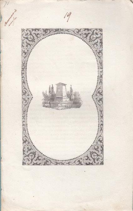 Necrologio dell'avvocato serafino lucchesi - Antonio Ghivizzani - copertina