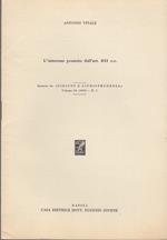 L' interesse protetto dall'art. 831 c.c Prima edizione. Copia autografata