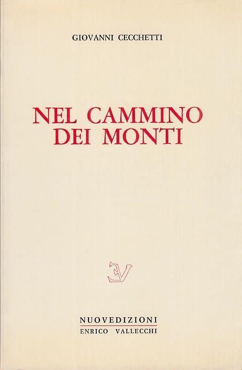 Nel cammino dei monti - Giovanni Cecchetti - copertina