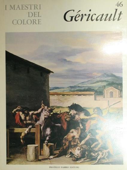 Gericault - Antonio Del Guercio - copertina