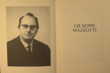 Ricordando Giuseppe Mazzotti - copertina