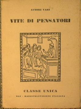 Vite di pensatori - copertina