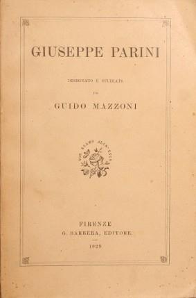 Giuseppe Parini - Guido Mazzoni - copertina