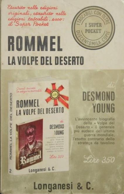 Rommel. La volpe del deserto - Desmond Young - copertina
