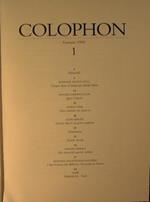 Colophon