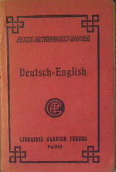 Worterbuch Deutsch-Englisch. Der umgangssprache mit der ussprache samtlicher worter - J. Blum - copertina