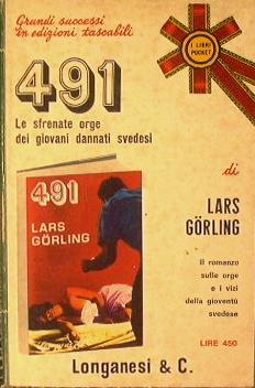 491. Le sfrenate orge dei giovani dannati svedesi - Lars Gorling - copertina