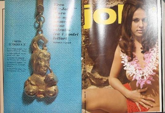 Raccolta di riviste erotiche. Contiene: Jolly n. da 1 a 15. Okay n. da 1 a 5, 7 - copertina