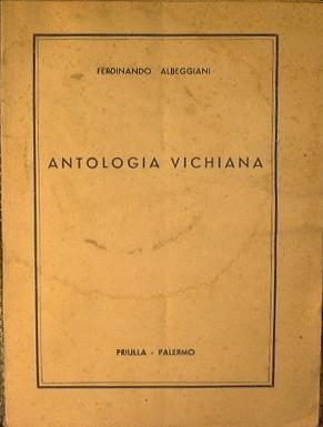 Antologia Vichiana - Ferdinando Albeggiani - copertina
