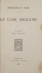 Le cose migliori
