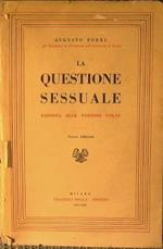 La questione sessuale esposta alle persone colte