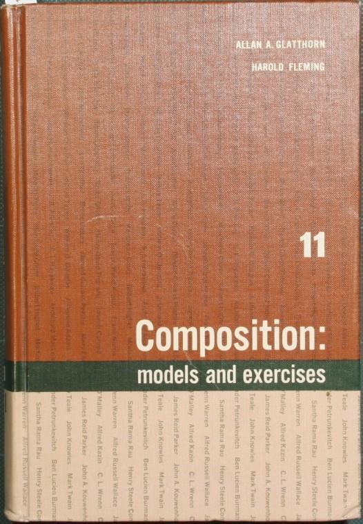 Composition: models and exercises 11 - Allan A. Glatthorn,Harold Fleming - copertina