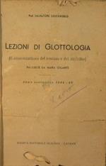 Lezioni di glottologia. Il consonantismo del toscano e del siciliano