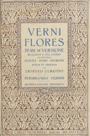 Verni Flores. Temi di versione in latino e dal latino - copertina