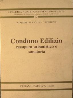 Condono edilizio, recupero urbanistico e sanatoria. 1/a appendice - Nicola Assini,Mario Cicala,Ennio Fortuna - copertina