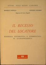 Il recesso del locatore. Rassegna sistematica e commentata di Giurisprudenza