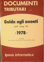Guida agli acconti irpef. irpeg. ilor