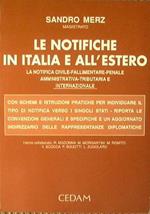 Le notifiche in Italia e all'estero. La notifica civile, fallimentare , penale, amministrativa, tributaria e internazionale