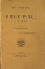 Diritto penale italiano. Dottrina dei singoli reati
