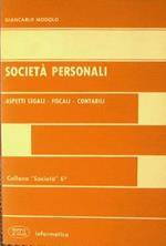 Società personali. Apetti legali-fiscali-contabili