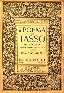 Il poema del Tasso - Torquato Tasso - copertina