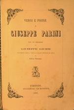 Versi e prose con un discorso di Giuseppe Giusti intorno alla vita e alle opere di lui