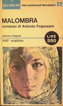 Malombra - Antonio Fogazzaro - copertina
