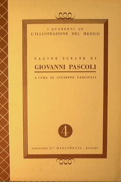 Pagine scelte di Giovanni Pascoli - Giovanni Pascoli - copertina