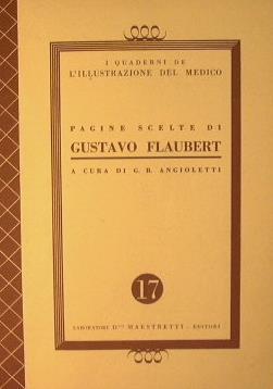 Pagine scelte di Gustavo Flaubert - Gustave Flaubert - copertina