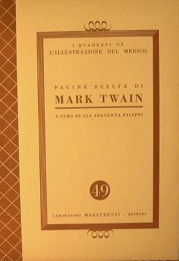Pagine scelte di Mark Twain - Mark Twain - copertina