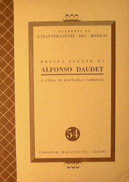 Pagine scelte di Alfonso Daudet - Alphonse Daudet - copertina