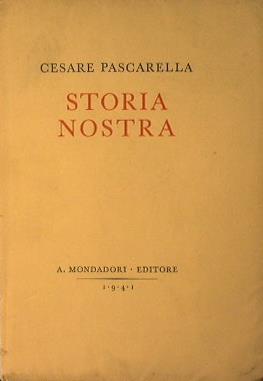 Storia Nostra - Cesare Pascarella - copertina