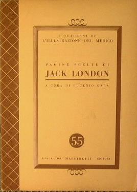 Pagine scelte di Jack London - Eugenio Gara - copertina