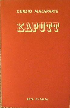 Kaputt - Curzio Malaparte - copertina