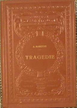 Tragedie - Alessandro Manzoni - copertina
