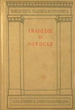 Tragedie - Sofocle - copertina