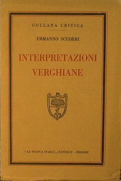 Interpretazioni verghiane - Ermanno Scuderi - copertina